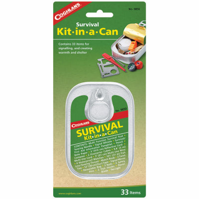Hardware store usa |  Survival Kit In A Can | 9850 | COGHLANS LTD