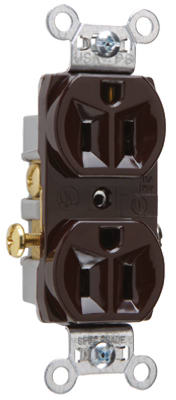 Hardware Store USA | 15A BRN HD DPLX Outlet