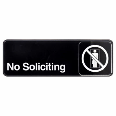 Hardware Store USA | 3x9 No Solicit Sign