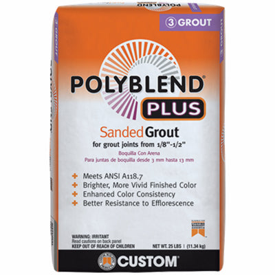 Hardware store usa |  25LBPlatinum Sand Grout | PBPG11525 | CUSTOM BLDG PRODUCTS