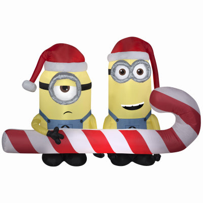 Hardware store usa |  4' Minions Inflatable | 114781 | GEMMY INDUSTRIES