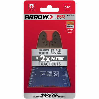 Hardware store usa |  3PC 2-11/16 Japan Blade | OSC106-3 | ARROW FASTENER CO LLC