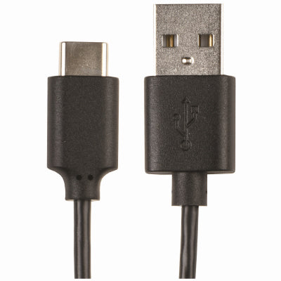 6' BLK USB 2.0/C Cable