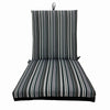 Hardware store usa |  GRY Stripe ChairCushion | 254008 | J&J GLOBAL LLC