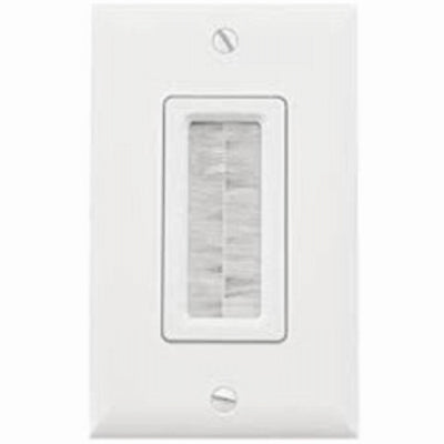 Hardware Store USA | WHT Cable Wall Plate