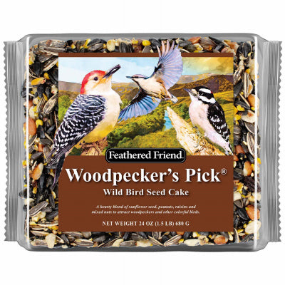 Hardware store usa |  Woodpecker Seed Cake | 14384 | GLOBAL HARVEST FOODS LLC