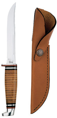 Hardware store usa |  LG LTHR Hunter Knife | 381 | W R CASE & SONS CUTLERY CO