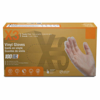 Hardware store usa |  100CT MED Vinyl Gloves | GPX344100 | AMMEX CORPORATION