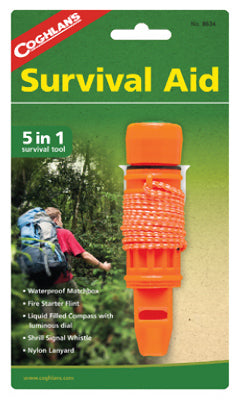 Hardware store usa |  5 In 1 Survival Aid | 8634 | COGHLANS LTD