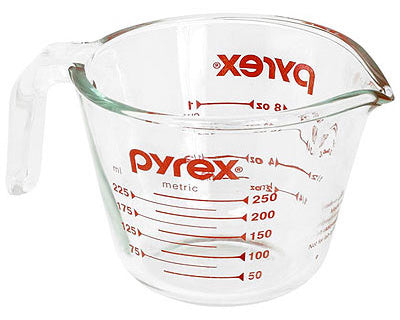 Hardware Store USA | 8OZ Pyrex Meas Cup | Pack Of 6