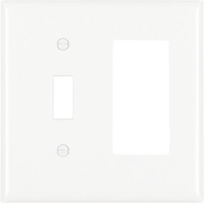 Hardware Store USA | WHT 2G TOG/Decor Plate