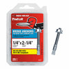 Hardware store usa |  25PK 1/4x2-1/4 Anchor | 12377 | ITW BRANDS