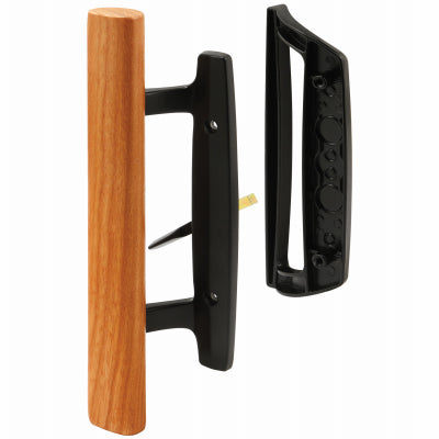 Hardware Store USA | BLK Slid DR Handle Set