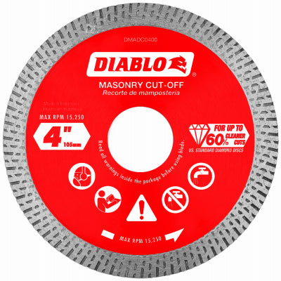 Hardware Store USA | 4'' Dia Cont Rim Blade