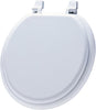 Hardware Store USA | WHT RND WD Toilet Seat