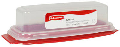Hardware store usa |  RED Plas Butter Dish | 1777193 | NEWELL BRANDS DISTRIBUTION LLC
