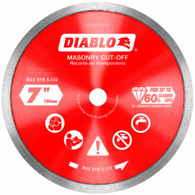 Hardware Store USA | 7'' Dia Cont Rim Blade