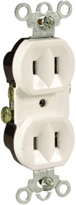 Hardware Store USA | 15A WHT DPLX Outlet