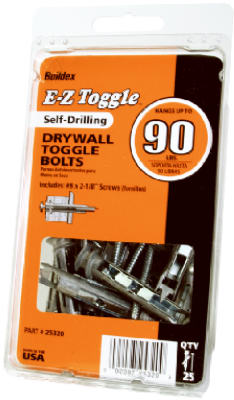Hardware store usa |  25PK#90 Dry Toggle Bolt | 25320 | ITW BRANDS