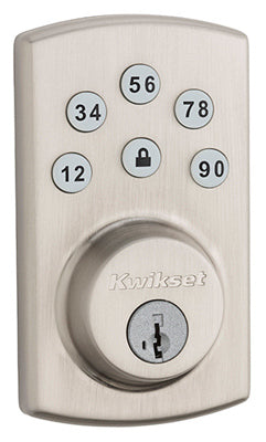 Hardware Store USA | NI PWR Entry Deadbolt