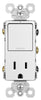 Hardware Store USA | 15A WHT SGL Receptacle