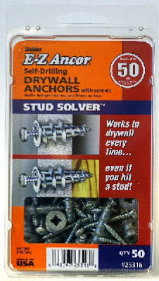 Hardware store usa |  50PK#50 Stud Dry Anchor | 25316 | ITW BRANDS