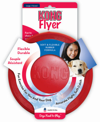 Hardware store usa |  Kong LG RED Fly Dog Toy | KF3 | KONG COMPANY