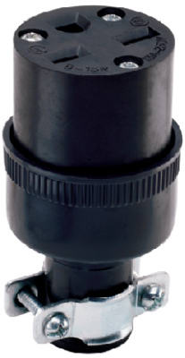 Hardware store usa |  15A 250V BLK Connector | 229CC10 | PASS & SEYMOUR