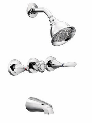 Hardware store usa |  3Hand Tub/SHWR Faucet | 82663 | MOEN INC/FAUCETS