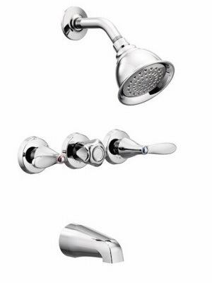 Hardware Store USA | 3Hand Tub/SHWR Faucet