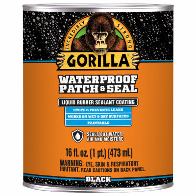 Hardware Store USA | 16OZ BLK Patch & Seal