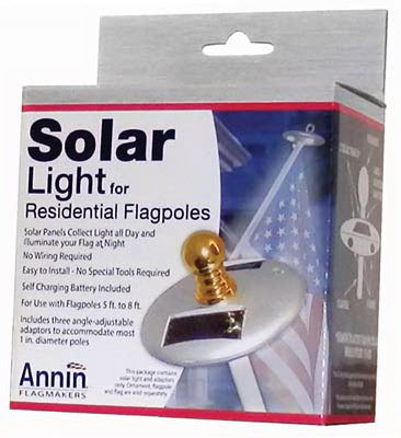 Hardware store usa |  Flag Pole Solar Light | 752250 | ANNIN FLAGMAKERS