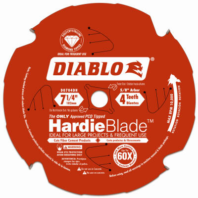 Hardware store usa |  7-1/4x4T Cement Blade | D0704DH | FREUD