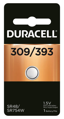 Hardware store usa |  DURA 1.5V SLVOX Battery | D309/393PK | DURACELL DISTRIBUTING NC