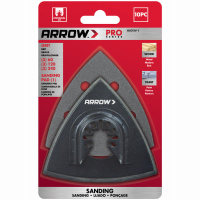 Hardware Store USA | 10PC Tri Sand Variety