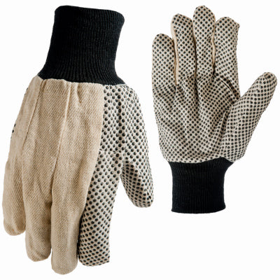 Hardware store usa |  MED Dot Canvas Gloves | 9162-26 | BIG TIME PRODUCTS LLC