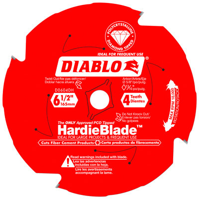 Hardware Store USA | 6-1/2''x4T Hardie Blade