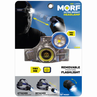 Hardware store usa |  MORF 650L Headlamp | 98849 MORF L650 | POLICE SECURITY FLASHLIGHTS