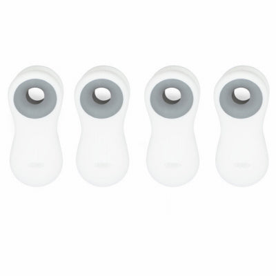 Hardware store usa |  4PC WHT Magnetic Clips | 13173400 | OXO INTERNATIONAL