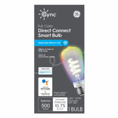 Hardware store usa |  GE 6W ST19 Smart Bulb | 93130167 | G E LIGHTING