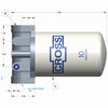 Hardware store usa |  Hydraulic Fluid Filter | 158019 | CROSS MFG CO INC