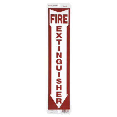 Hardware Store USA | 4x18 Fire Safety Sign