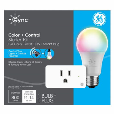 Hardware store usa |  GE Cync Bulb+Plug Combo | 93129716 | G E LIGHTING
