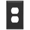 Hardware Store USA | BLK DPLX Wall Plate