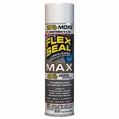 Hardware store usa |  17OZ WHT Flex Seal Max | FSMAXWHT24 | SWIFT RESPONSE LLC